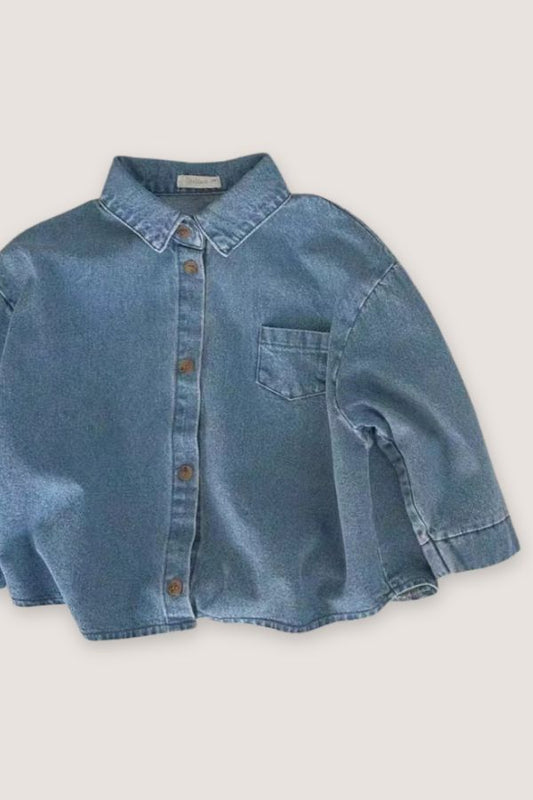(PREORDER JUNE) 100% Cotton Button Down Shirt - Multiple Colors