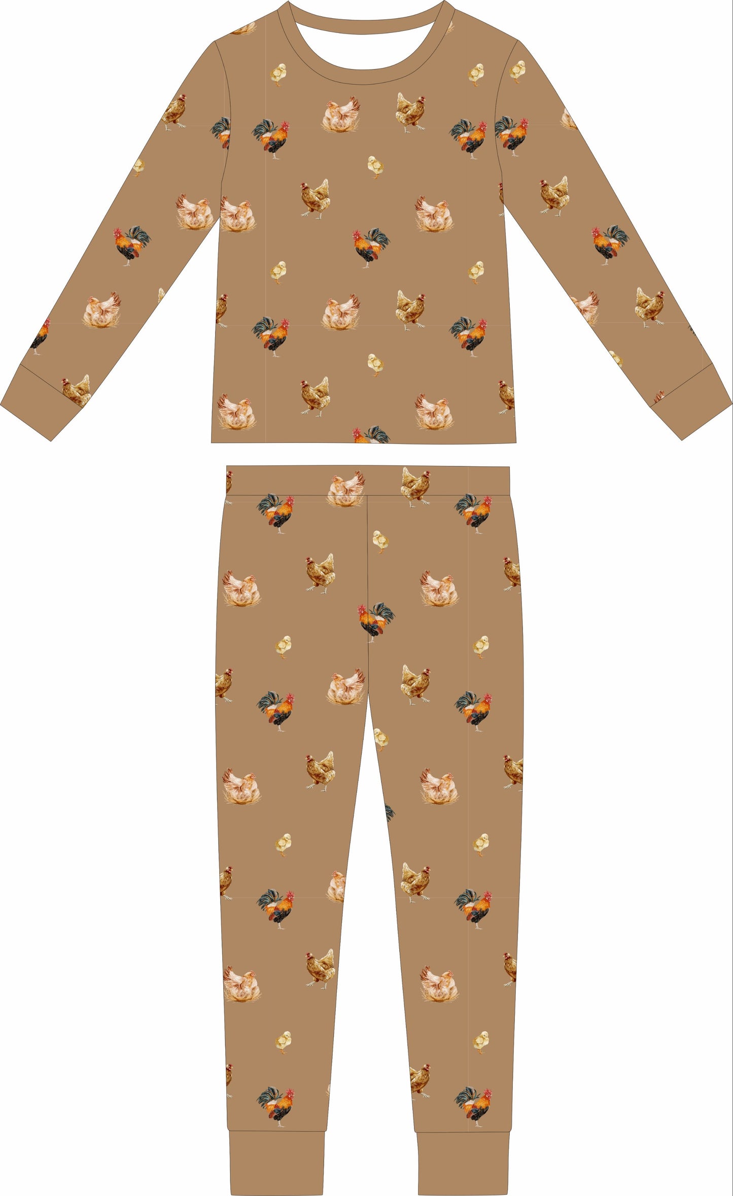(PREORDER JUNE) Bamboo Loungewear | Chickens
