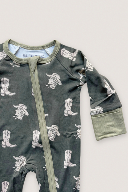 Convertible Two-Way Zipper One Piece | Camo Cowboy