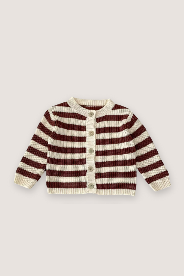 (PREORDER JULY) 100% Cotton Knit Cardigan - Multiple Colors