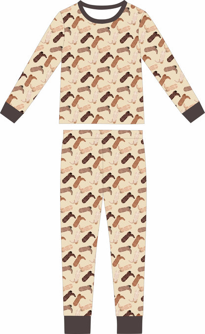 Bamboo Loungewear | Neutral Boots