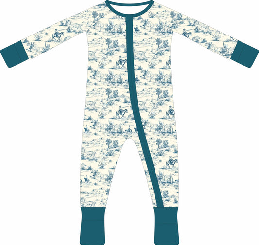 (PREORDER JUNE) Bamboo Loungewear | Toile Cowboy