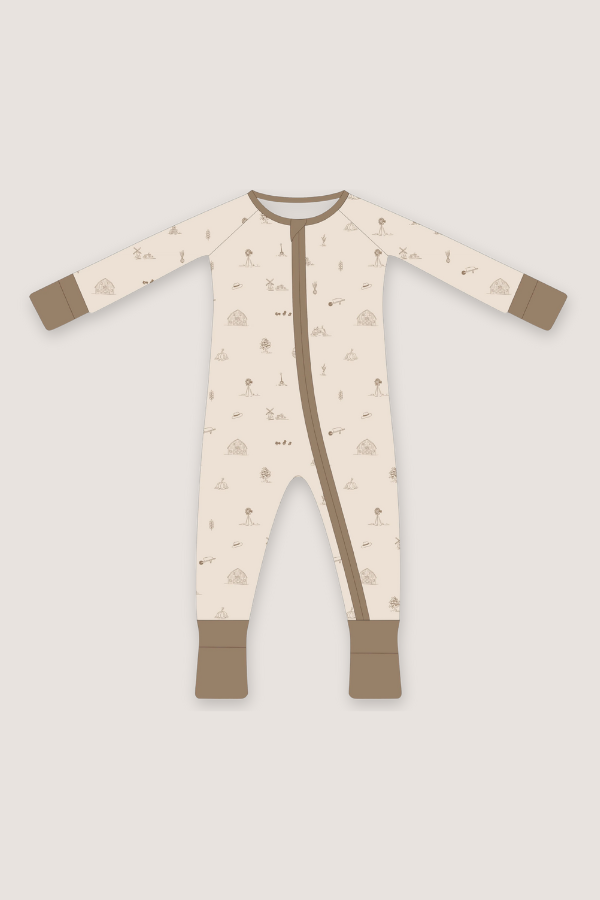 Convertible Two-Way Zipper One Piece | Simple Farm