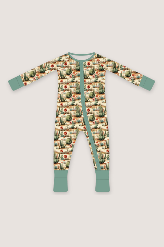 (PREORDER JUNE) Bamboo Loungewear | Cactus Collage