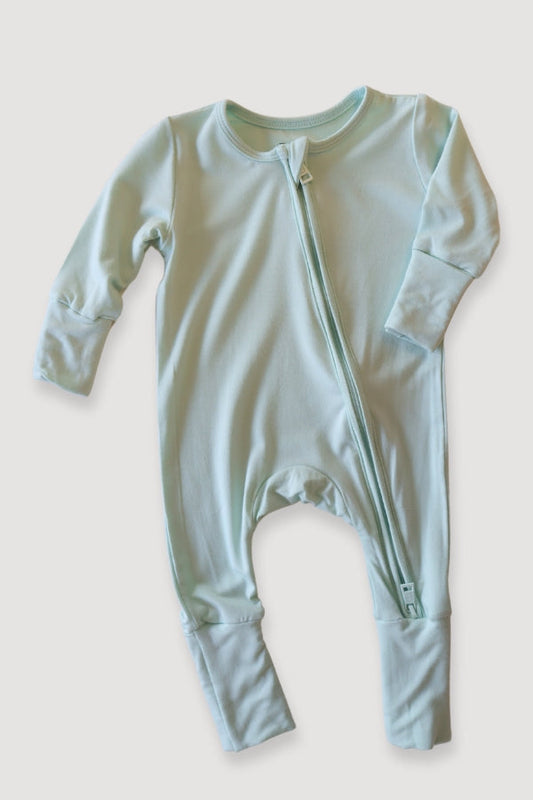 Convertible Two-Way Zipper One Piece | Mint