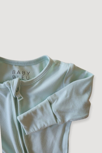 Convertible Two-Way Zipper One Piece | Mint