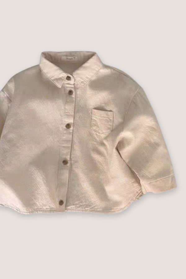 (PREORDER JUNE) 100% Cotton Button Down Shirt - Multiple Colors