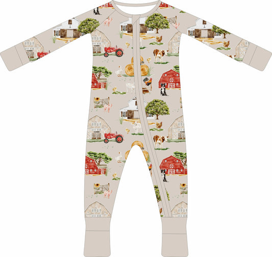 Convertible Two-Way Ruffled Zipper One Piece | Barns