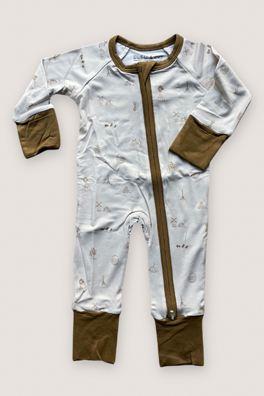 Convertible Two-Way Zipper One Piece | Simple Farm