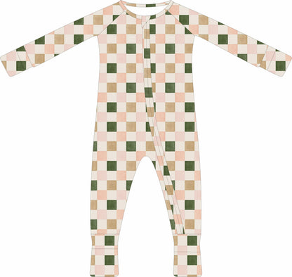(PREORDER JUNE) Bamboo Loungewear | Pink & Green Check