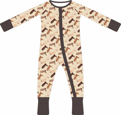 Bamboo Loungewear | Neutral Boots