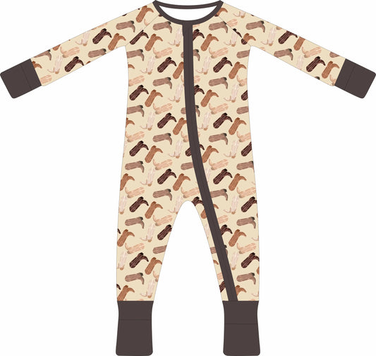 Bamboo Loungewear | Neutral Boots