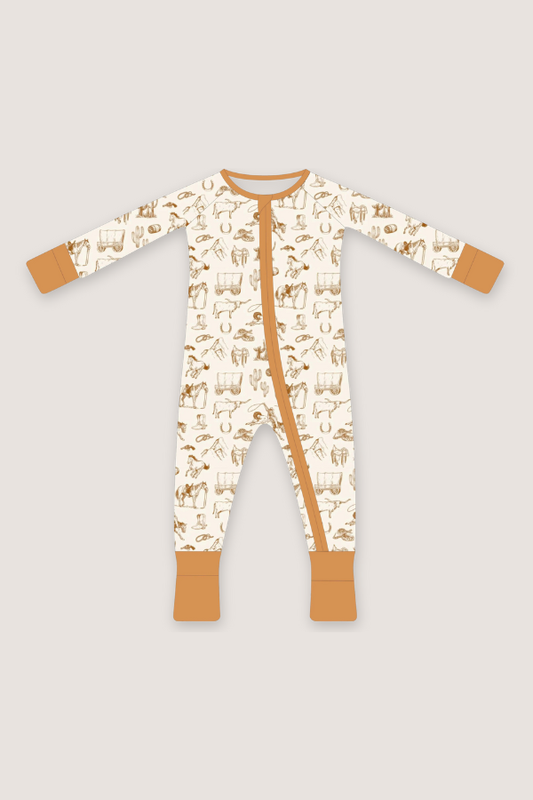 (PREORDER JUNE) Bamboo Loungewear | Camel Cowbaby