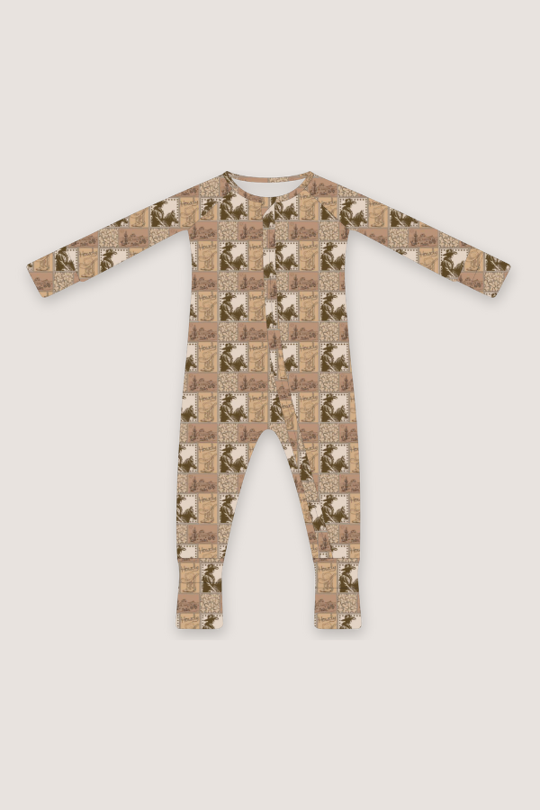 (PREORDER AUGUST) Bamboo Loungewear | Cowboy Collage