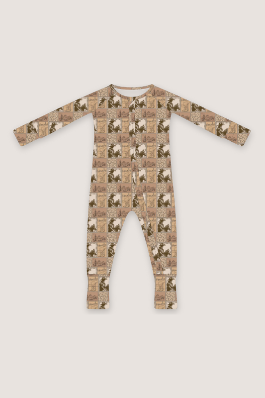 (PREORDER AUGUST) Bamboo Loungewear | Cowboy Collage