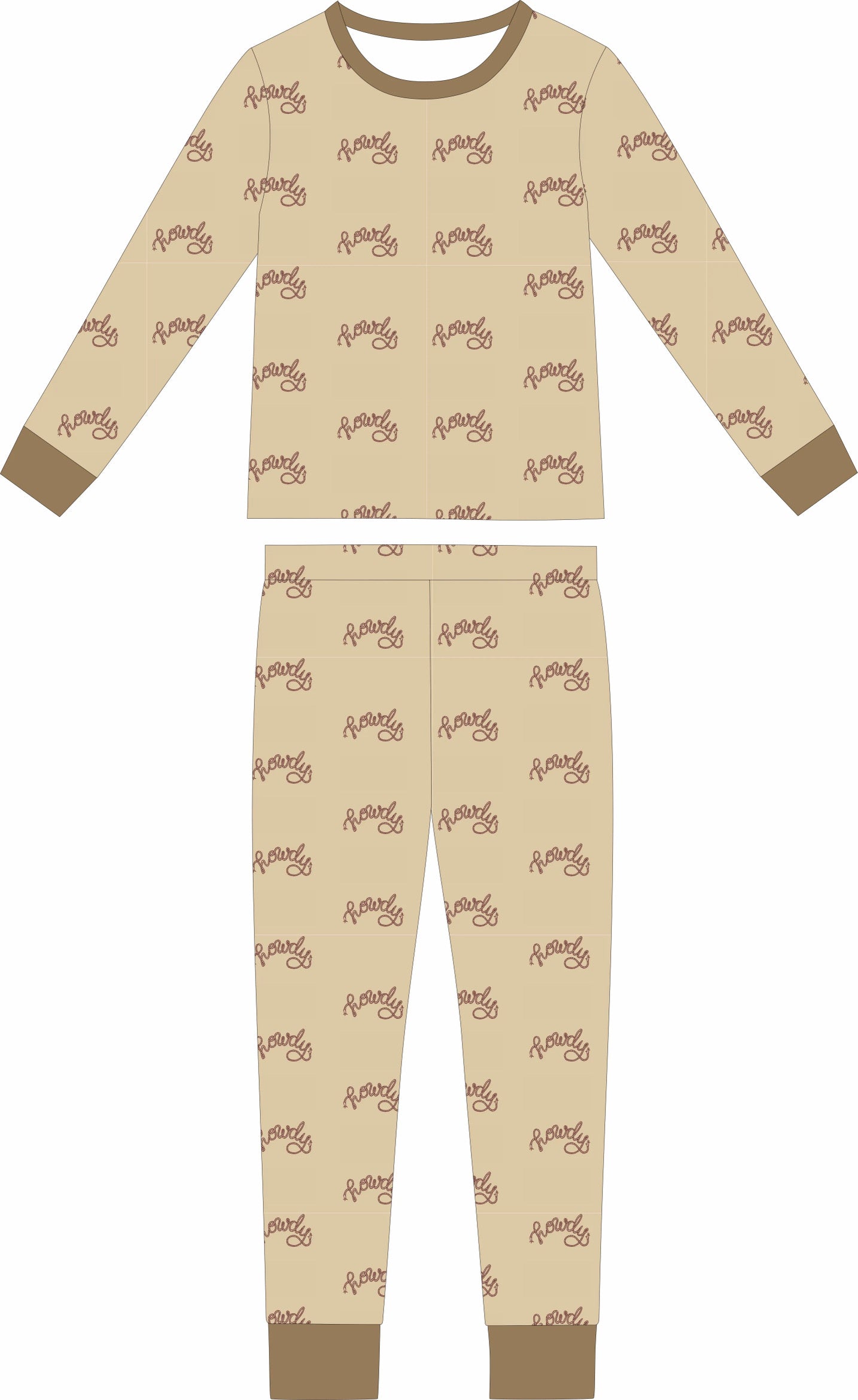 Bamboo Loungewear | Howdy Tan