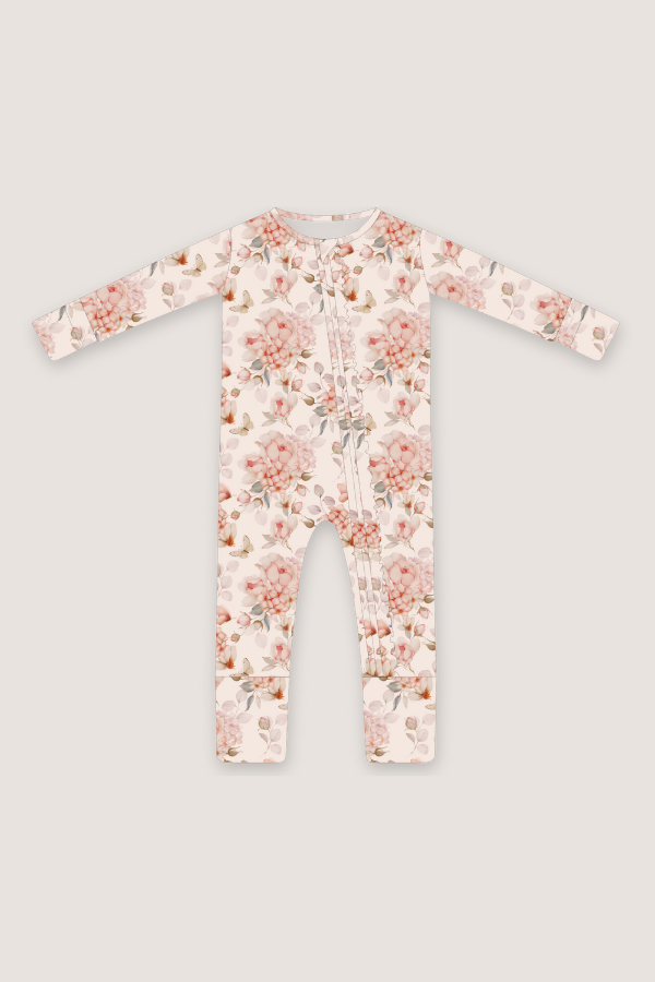 Bamboo Ruffle Loungewear | Ruffle Rose